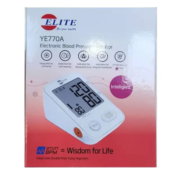 Elite YE770A Automatic Blood Pressure Monitor